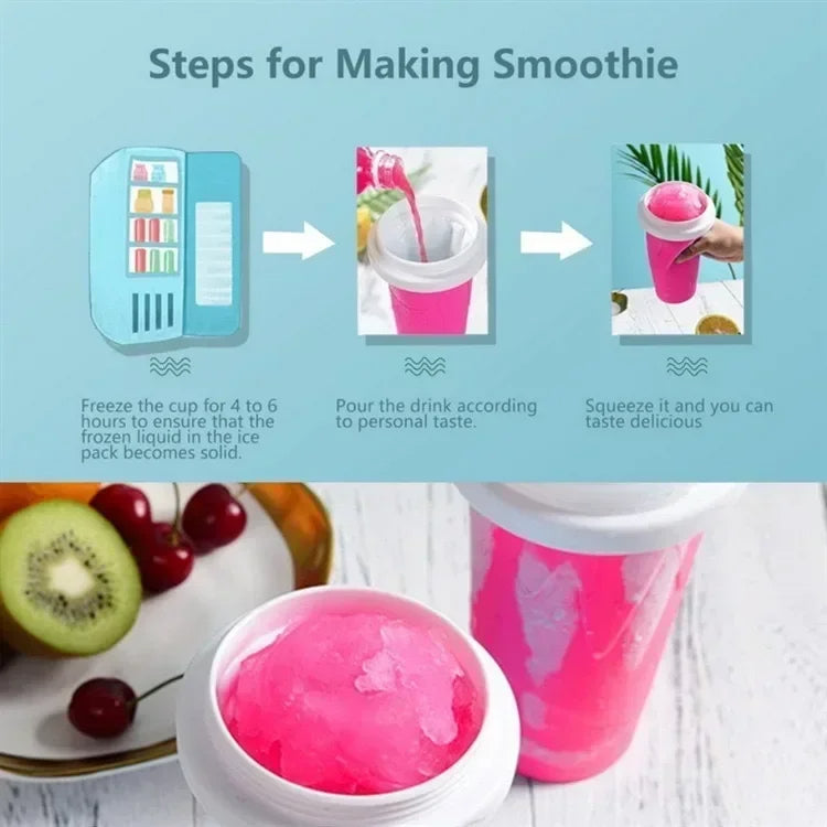Silicone Smoothie Cup