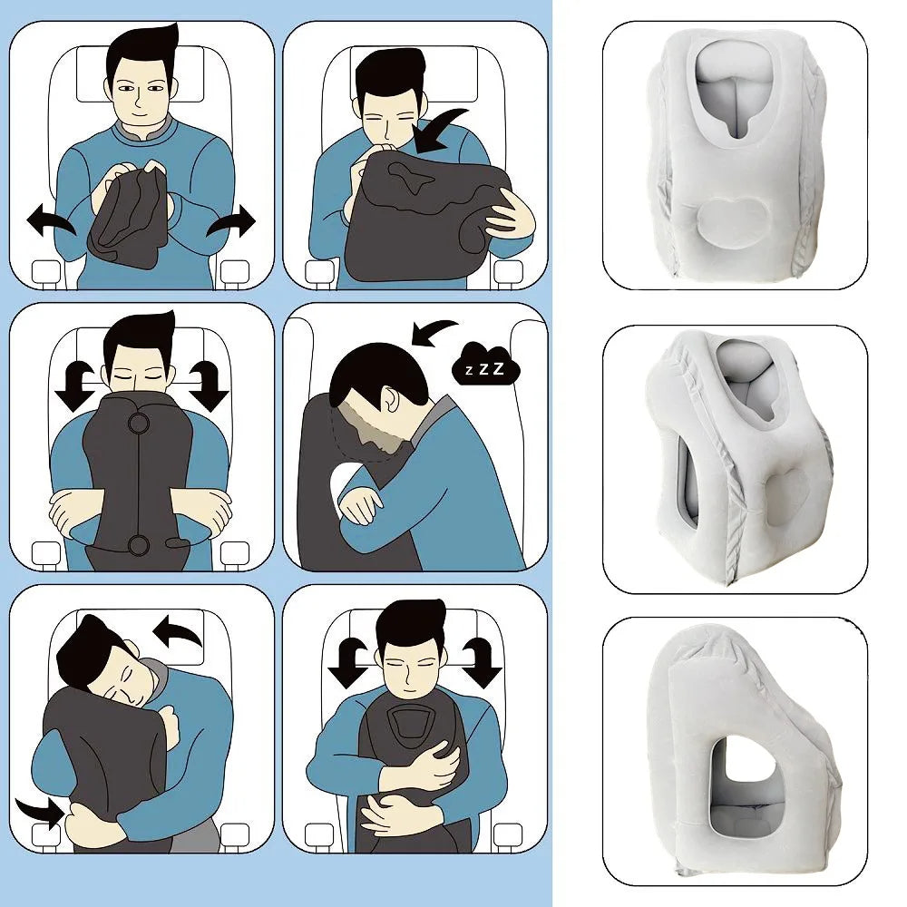 Inflatable Travel Pillow